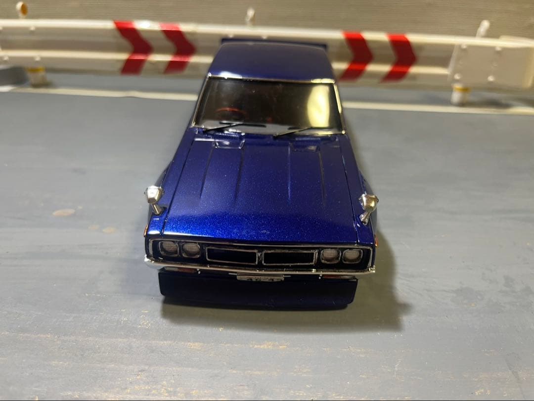 スカイライン　プラモデル　完成品