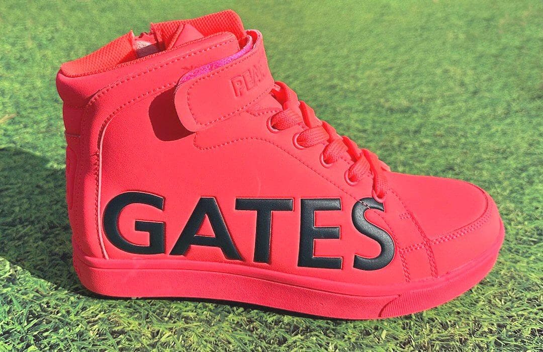 新品正規品 パーリーゲイツ 定価37400円 ゴルフシューズ ピンク 24.5