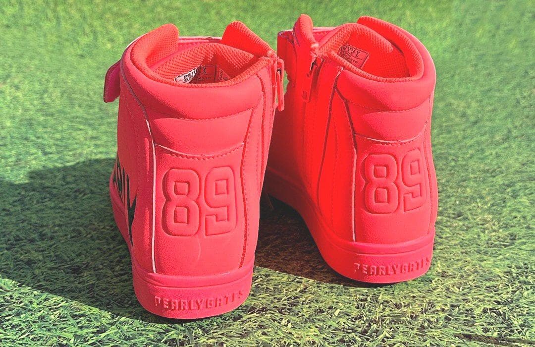 新品正規品 パーリーゲイツ 定価37400円 ゴルフシューズ ピンク 24.5