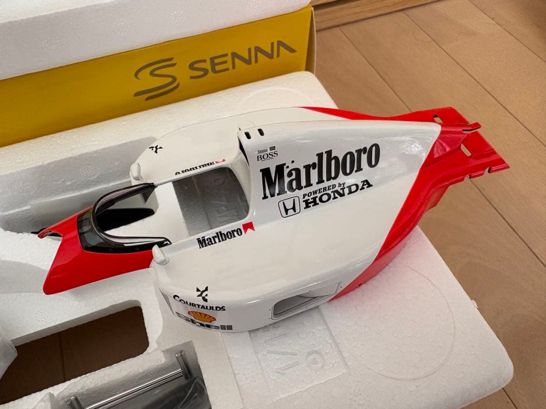 AUTOart1/18マクラーレンMP4/6マルボロデカールカスタム