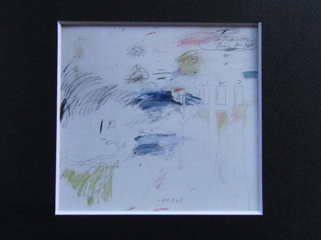 サイ・トゥオンブリー、『無題』、希少画集画、状態良好