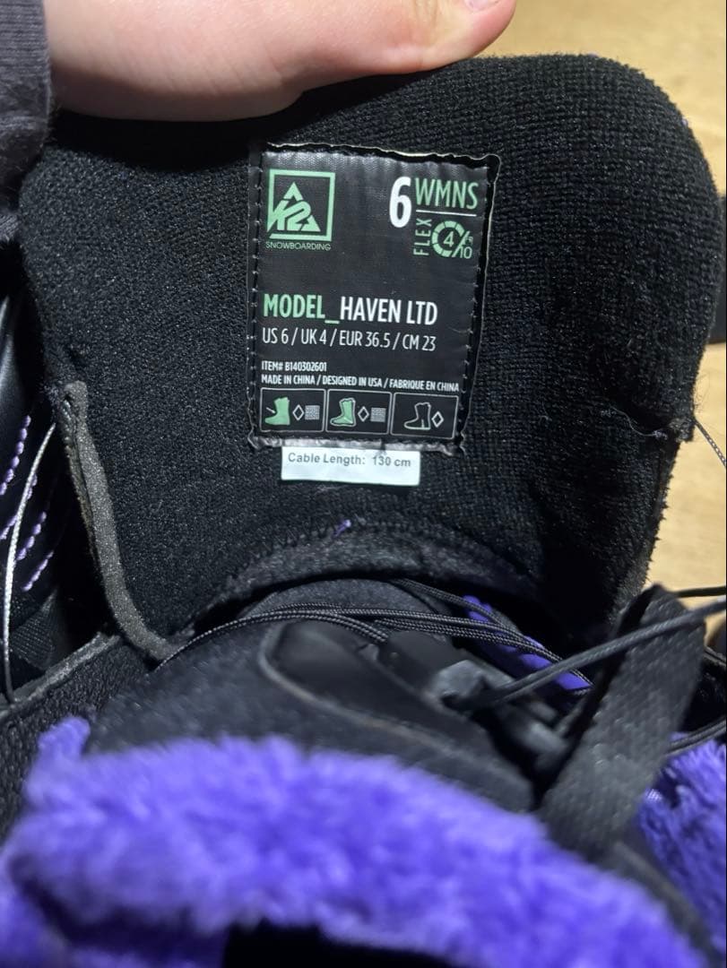 HAVEN LTD BOA スノーボードブーツ 23cm 6号 スノボ ブーツ