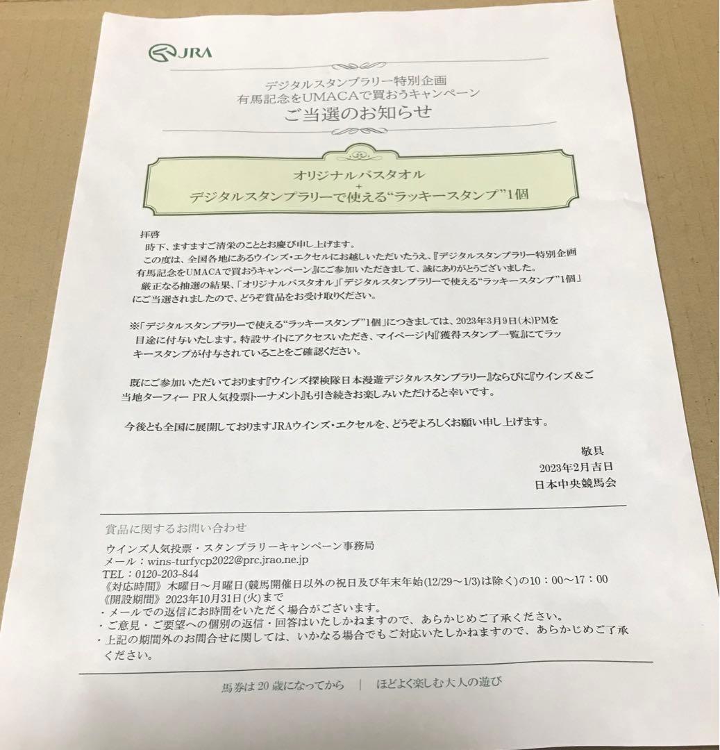 イクイノックス 非売品 バスタオル 送料込