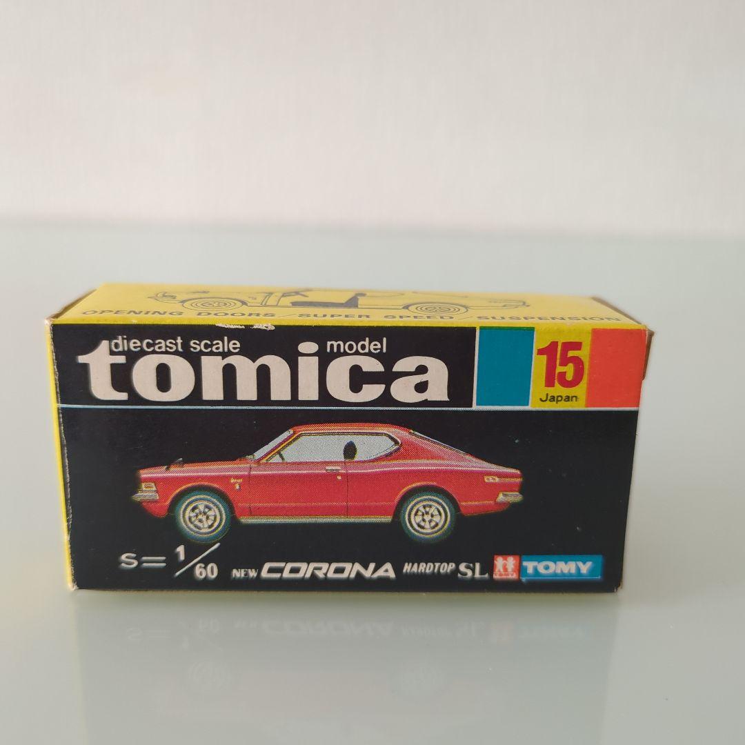 【美品】黒箱 トミカ ニューコロナ ハードトップ SL 色指定箱