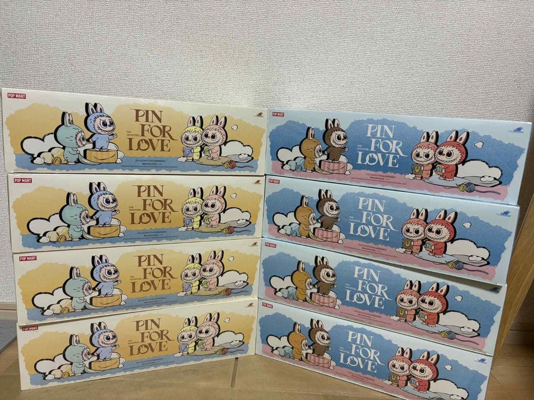 THE MONSTERS PIN FOR LOVE A-M N-Z 8箱セット