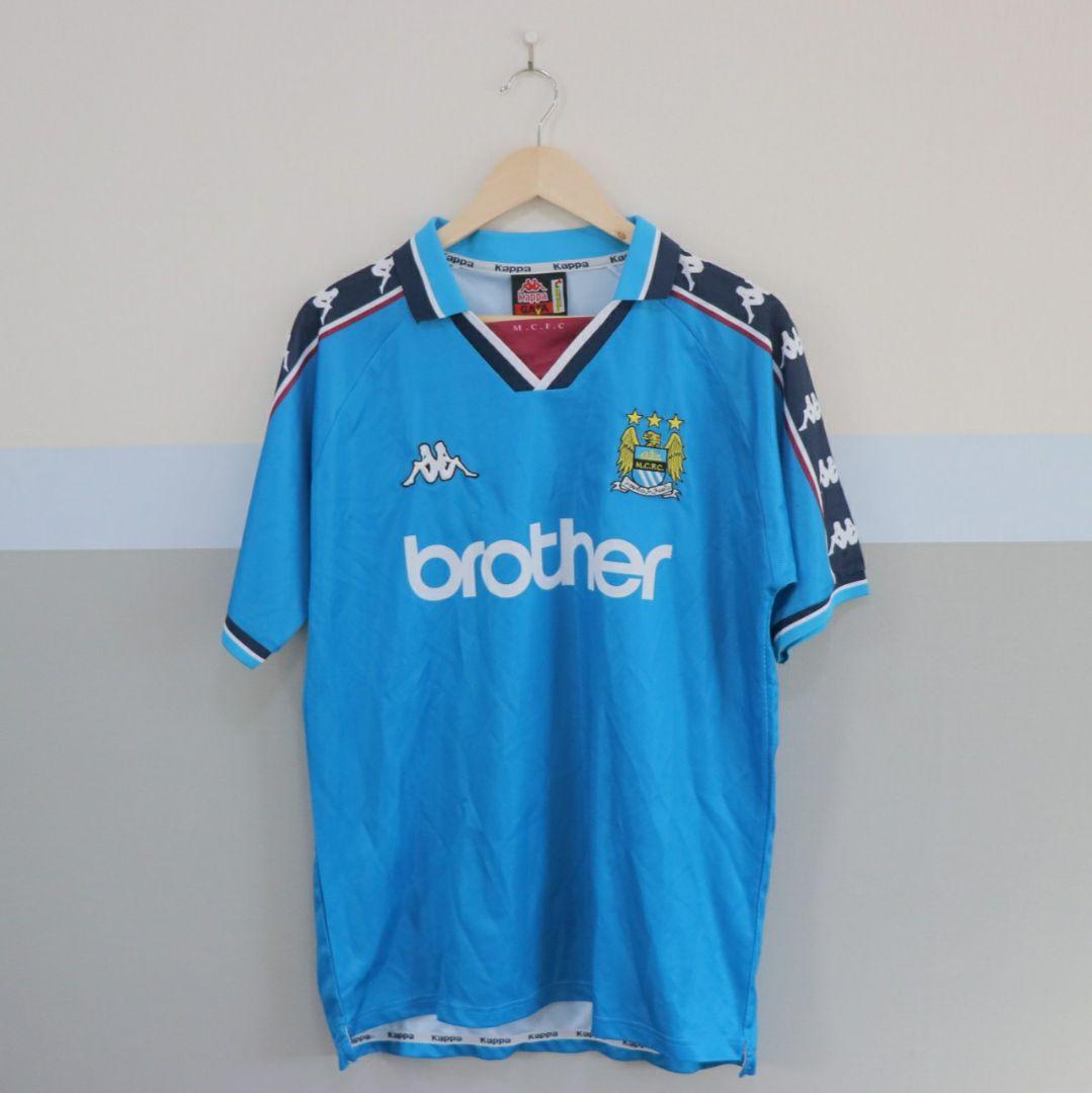 Kappa 97/99 マンチェスターシティ ゲームシャツ サイズL