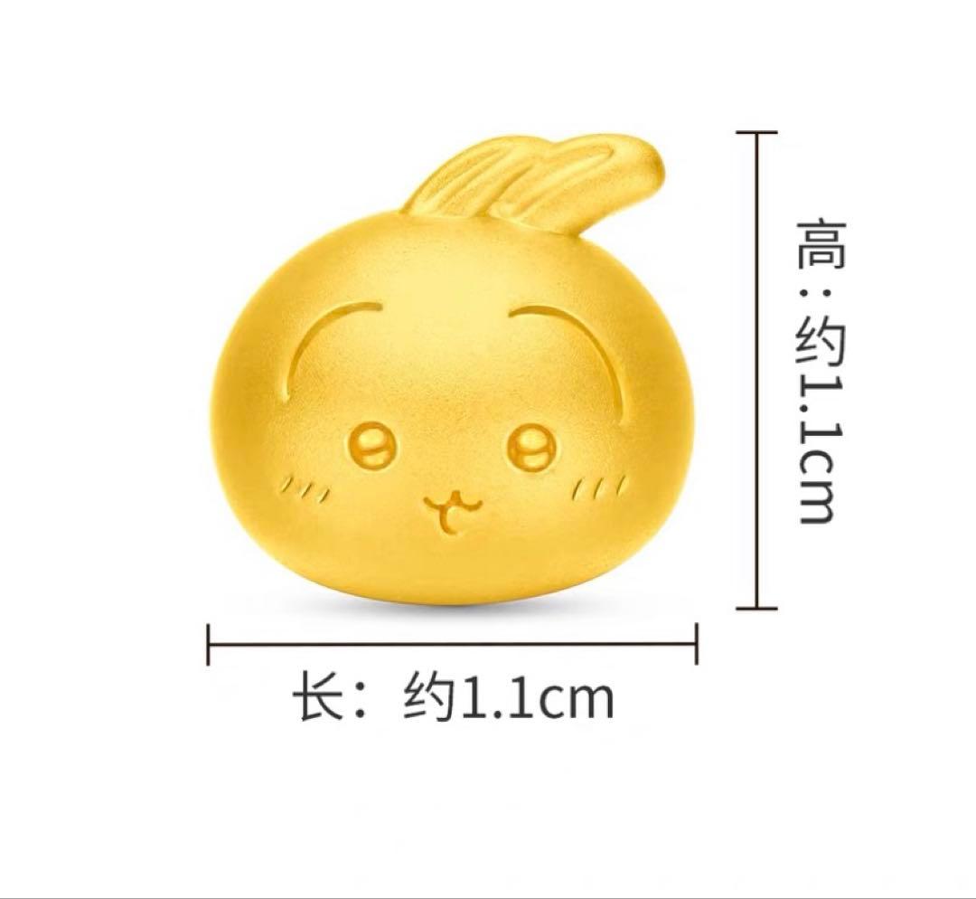 ちいかわ　純金　うさぎ　1g