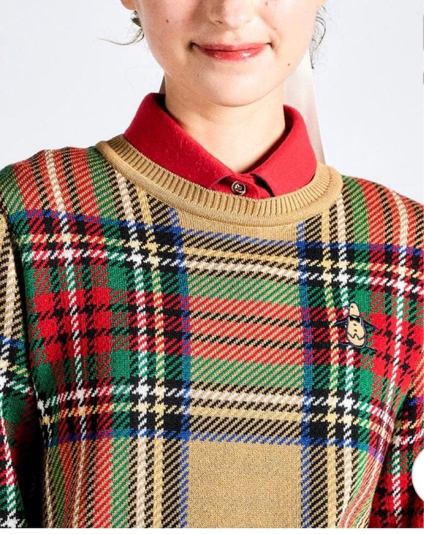 マンシングウェア クルーネックセーター