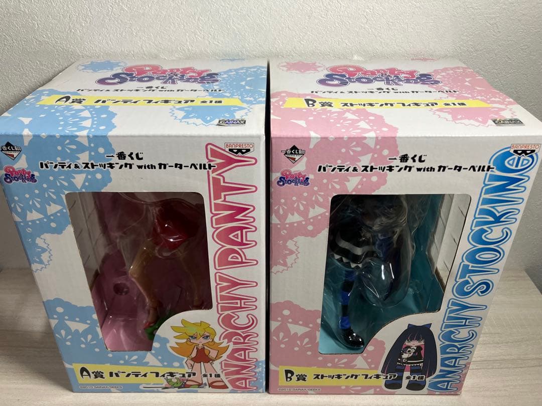 パンティ&ストッキングwithガーターベルト 一番くじ A賞、B賞