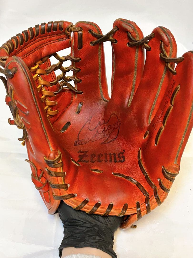 ★即戦力!!オーダーグローブ★ジームス 硬式 内野用 オイルメンテ済