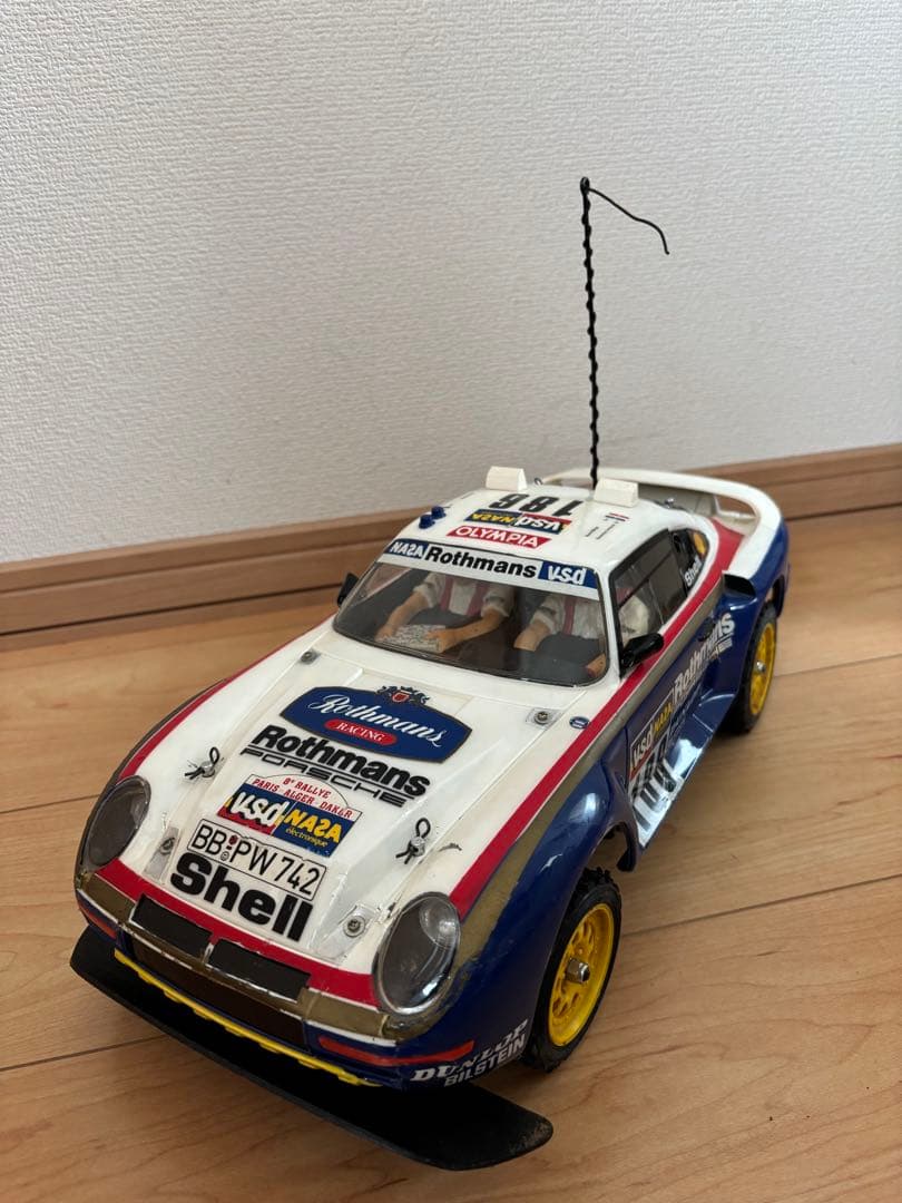 【当時物！テクニゴールドモーター付き！】タミヤ 1/12RC ポルシェ959！