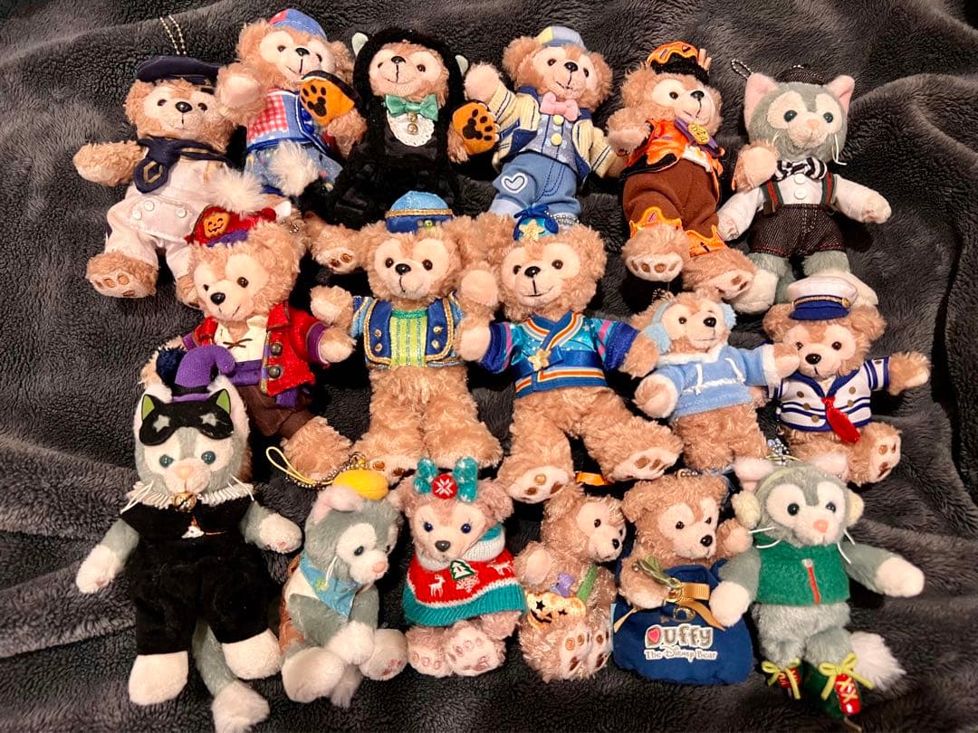 ダッフィーぬいぐるみセット