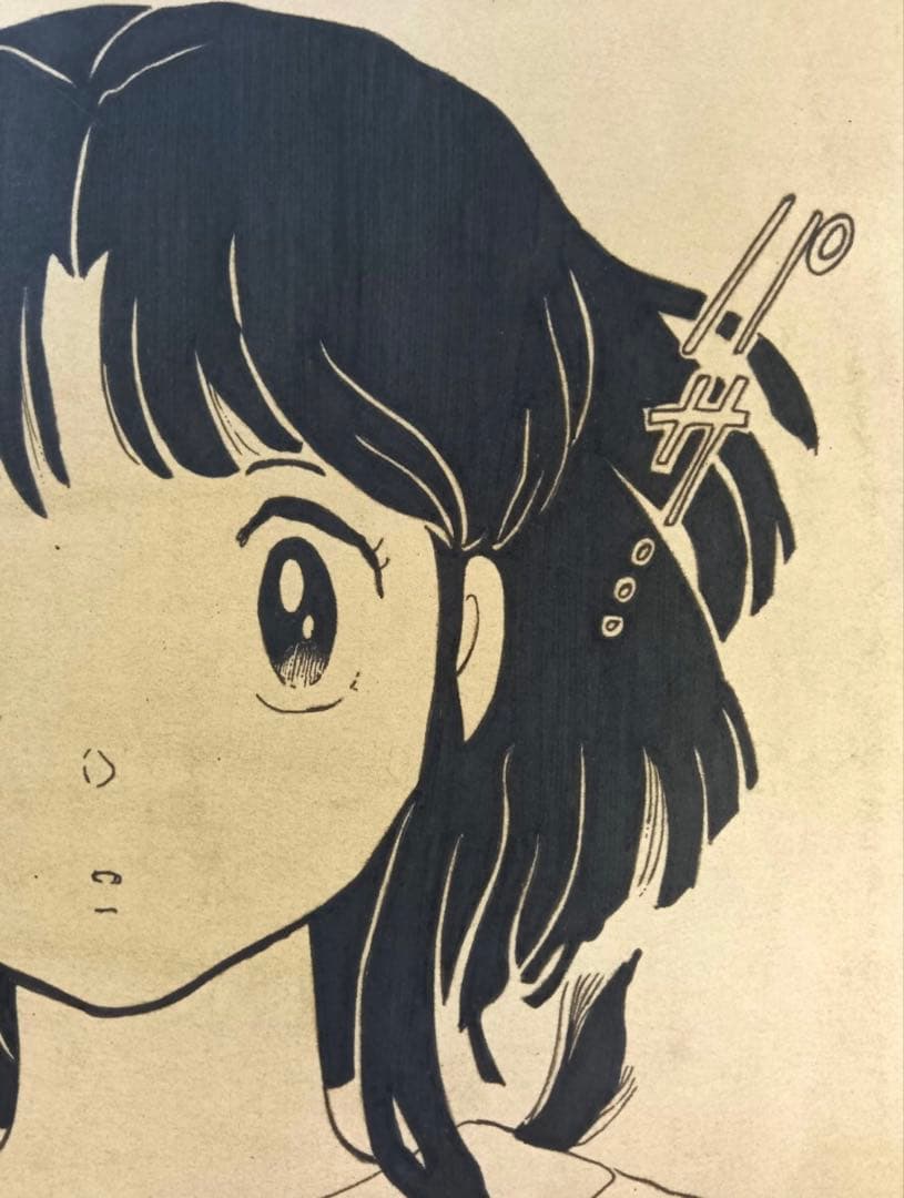 希少手描き「らんま1/2」 高橋留美子 手描き直筆原稿 原画 模写 めぞん一刻