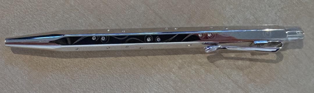 希少　カランダッシュ エクリドール スワロフスキー ボールペン