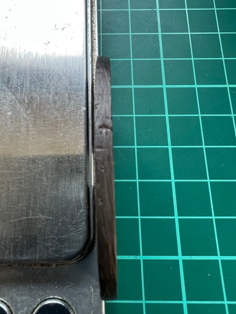 日本穴銭　琉球通宝中字　山極印2ツ打ち