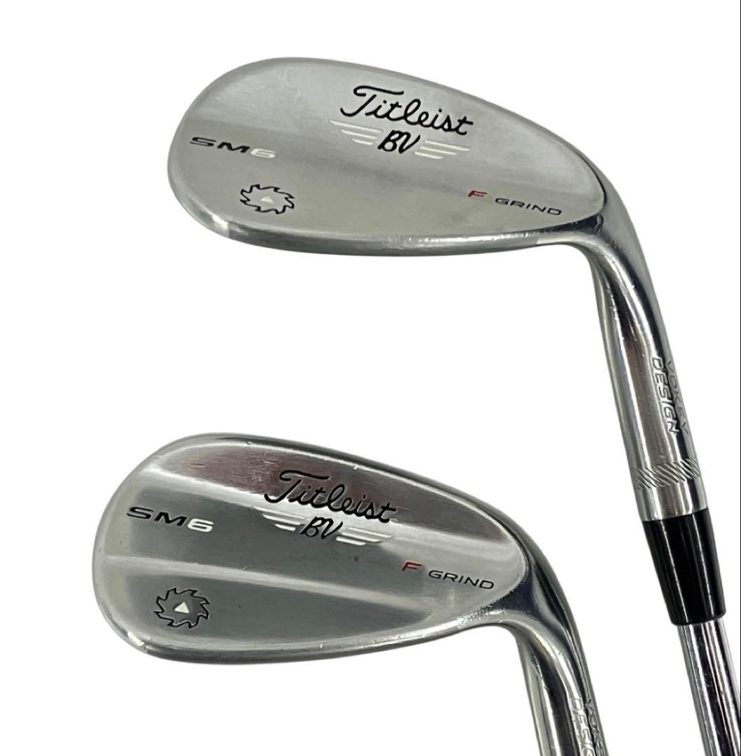 タイトリストVOKEY DESIGN SM6 52/56度 ウェッジ2本S200