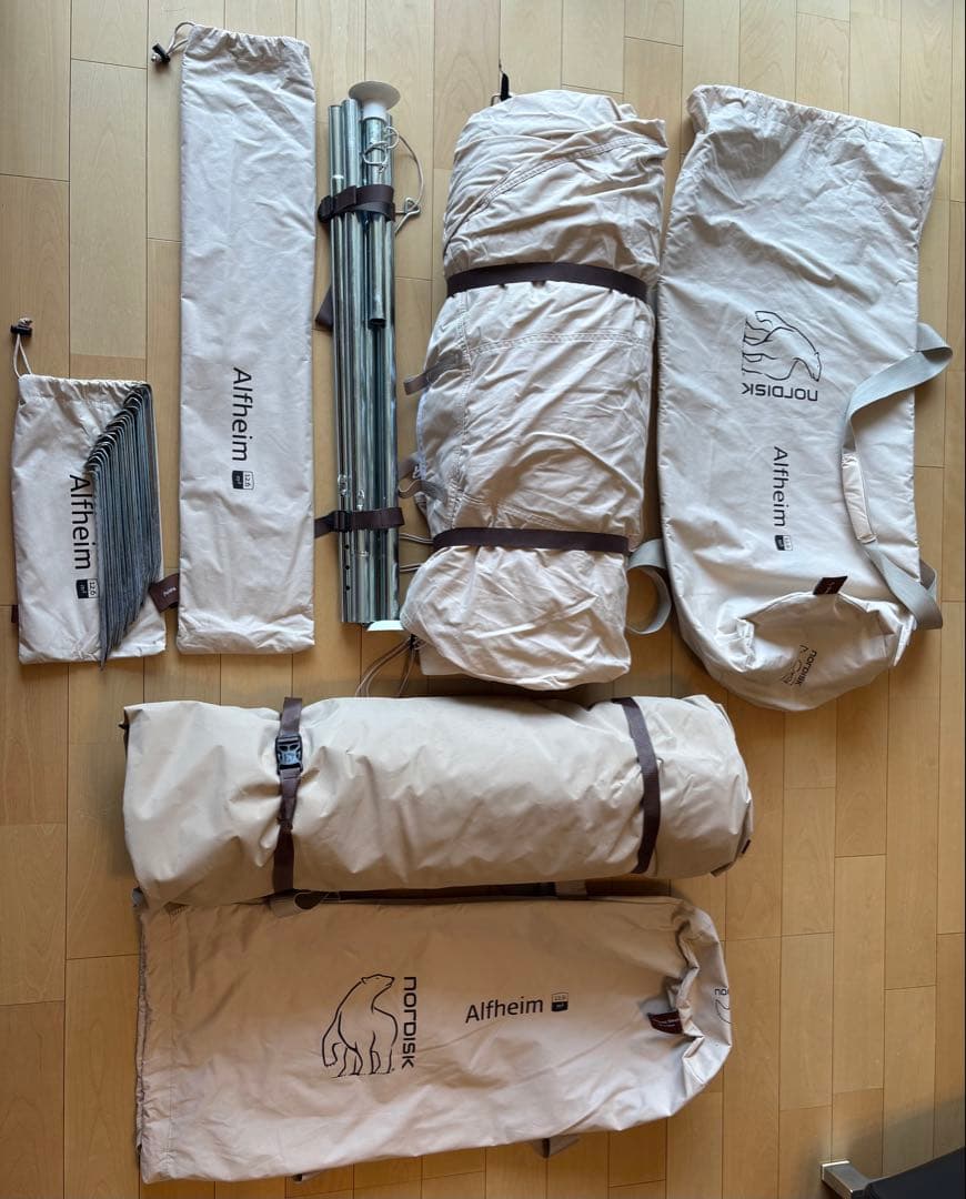 【セット】ノルディスク アルフェイム 12.6 フライシートとグランドシート