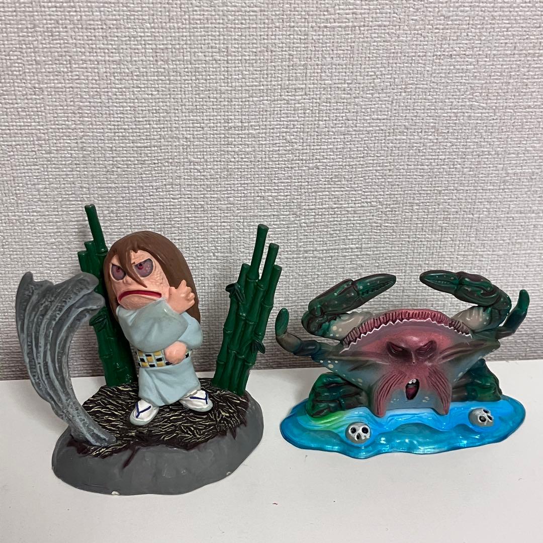 ゲゲゲの鬼太郎　カバヤ　水木しげるの妖怪シリーズ　妖怪事典　フィギュア　セット