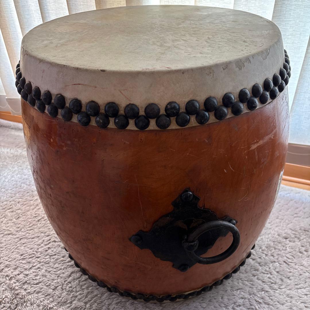 長胴太鼓　直径約46cm 中古　太鼓のみ