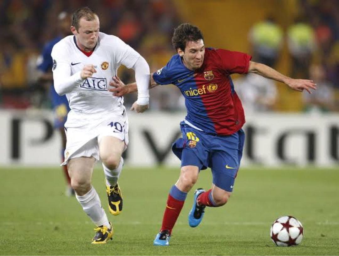 フィナーレ　2009 チャンピオンズリーグ決勝　ローマ　メッシ　ロナウド　新品