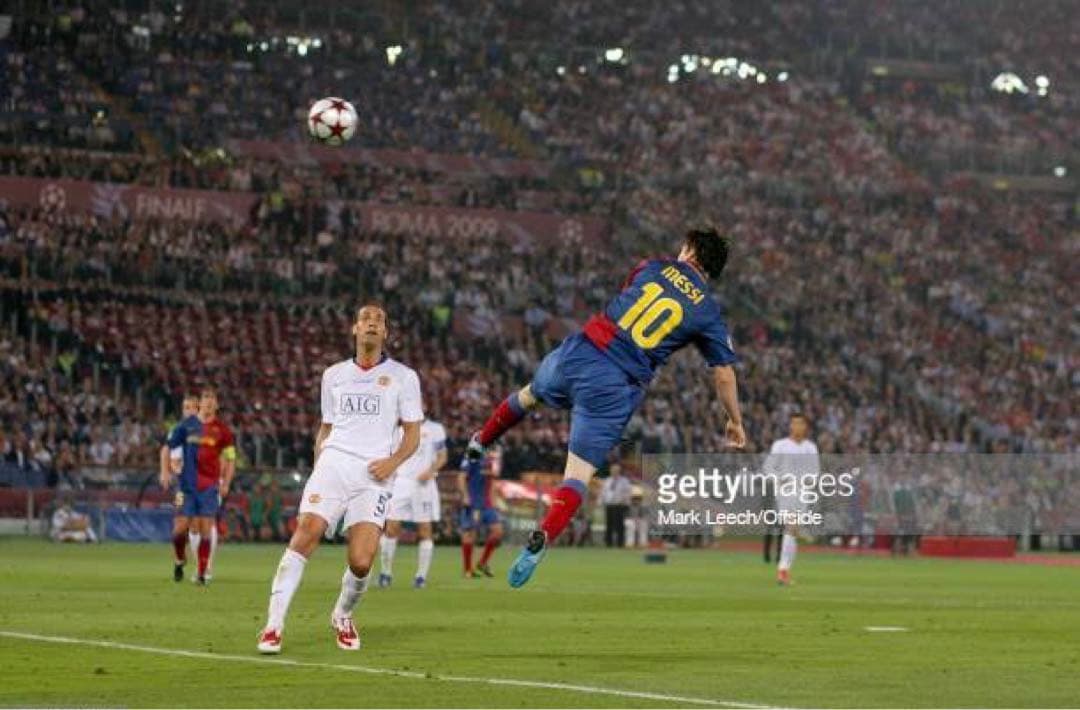 フィナーレ　2009 チャンピオンズリーグ決勝　ローマ　メッシ　ロナウド　新品