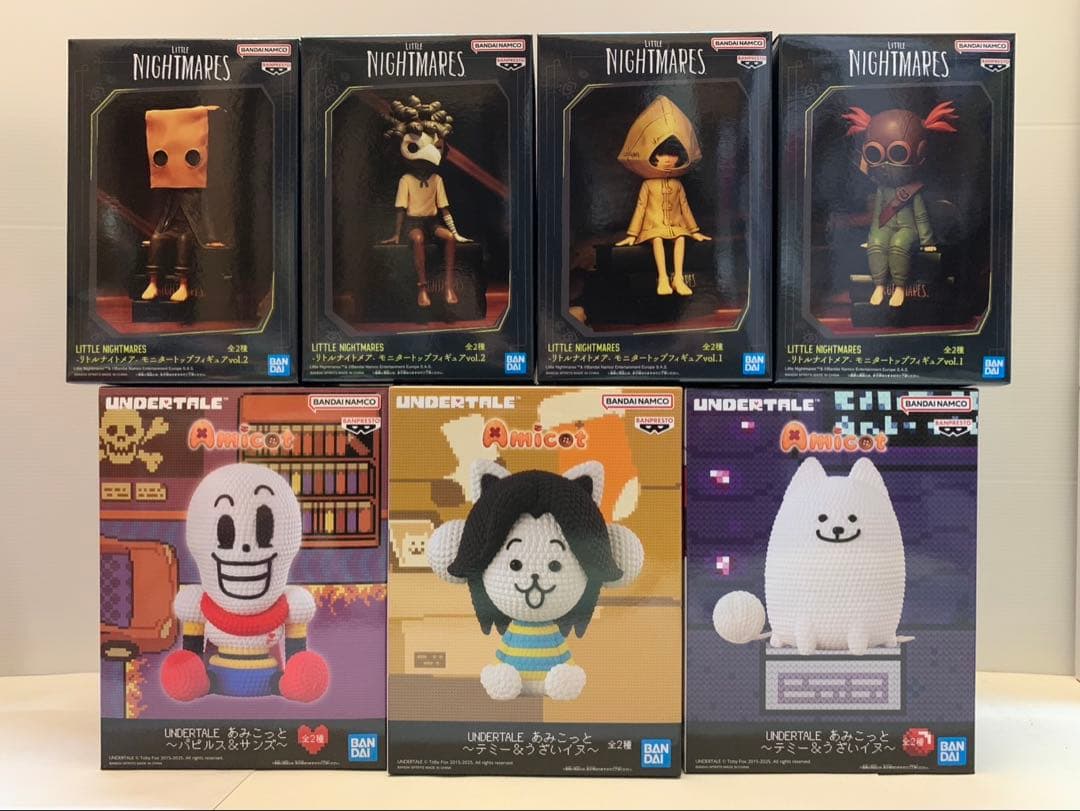 未開封7点　リトルナイトメア　UNDERTALE アンダーテール　フィギュア