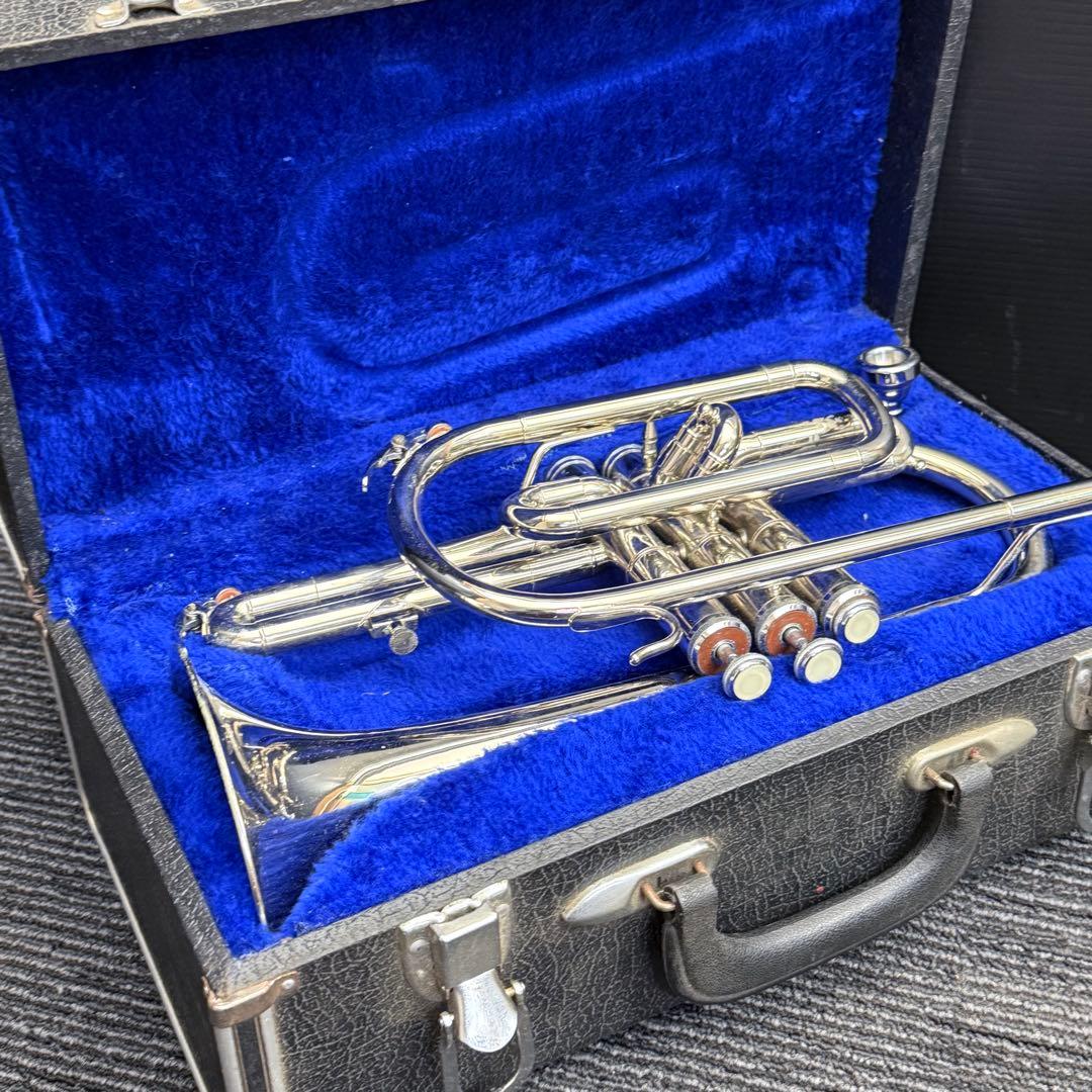 スプレンダー コルネット トランペット レトロ 当時物