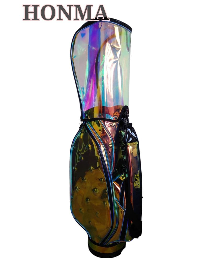 【ホンマ限定非売品】 HONMA ホンマ スケルトン クリアキャディバッグ
