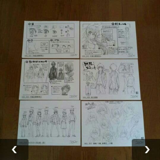 ニセコイ 制作用スタッフ資料 約70枚程