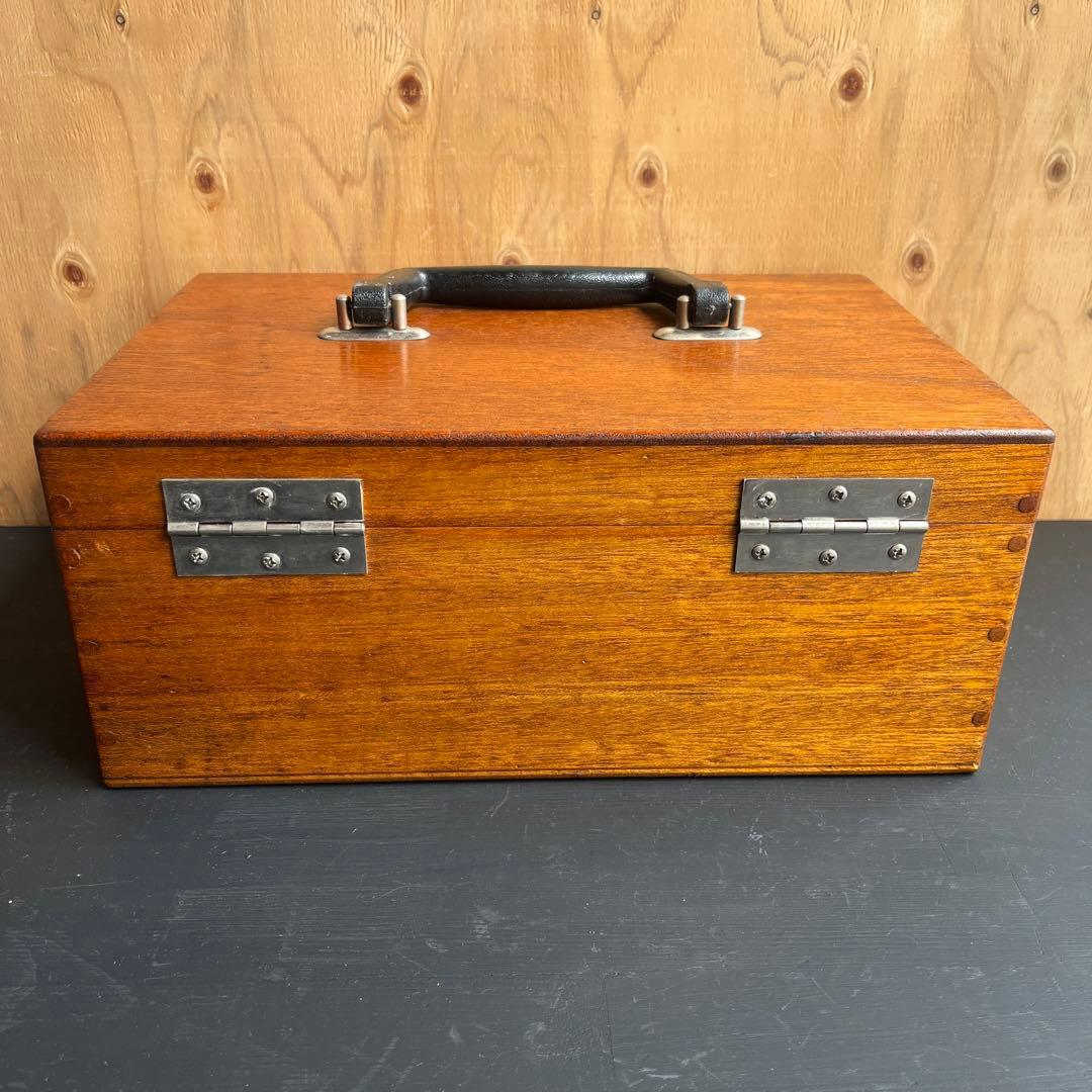 【希少】SEIKO ビンテージ 木箱 SEIKO-SEIKI 道具箱