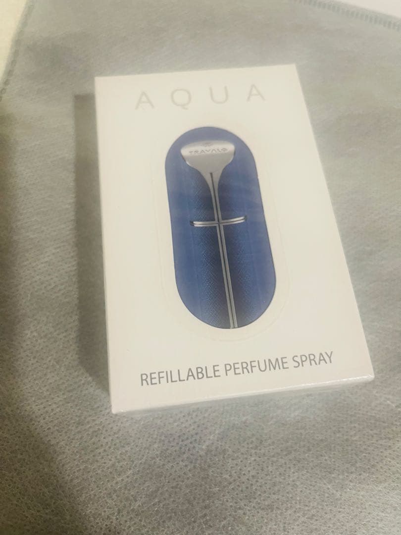 【国内未発売】トラヴァーロ　アトマイザー　AQUA ブルー　TRAVALO