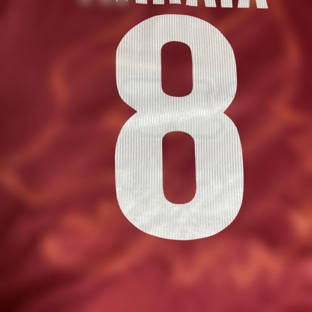 AS ROMA　ローマ　ユニフォーム　L　中田英寿選手　8番　イタリア製