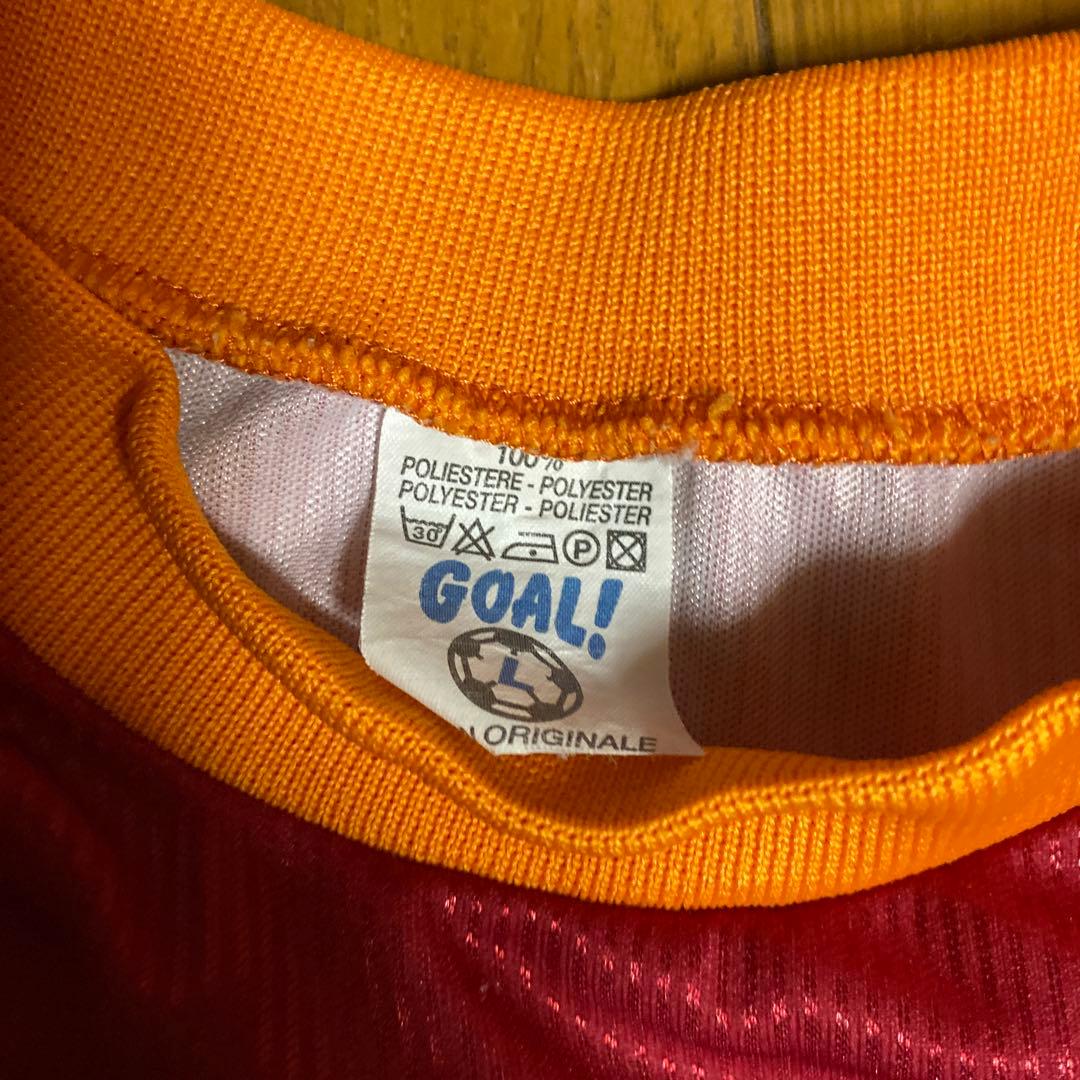 AS ROMA　ローマ　ユニフォーム　L　中田英寿選手　8番　イタリア製