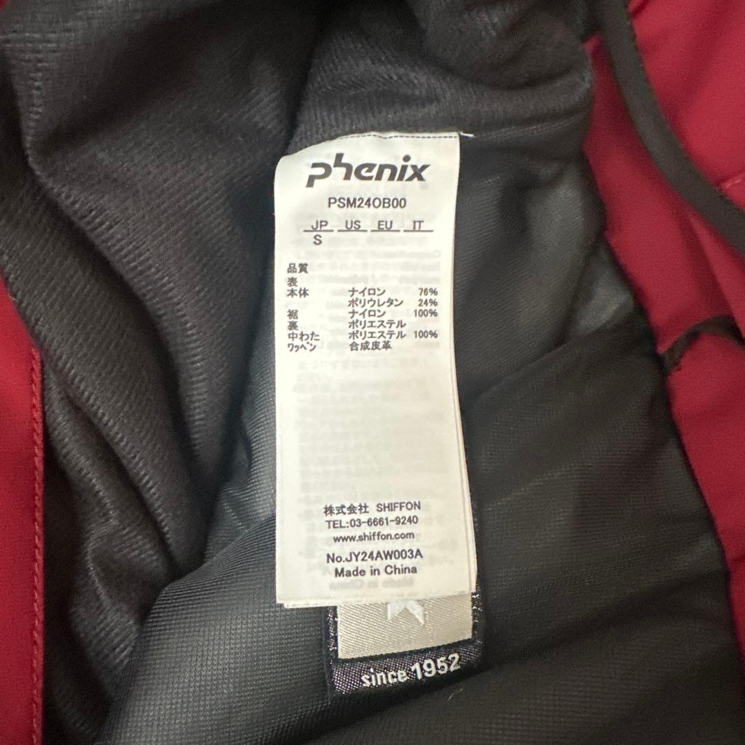 Phenix スキーウェア 赤 メンズ