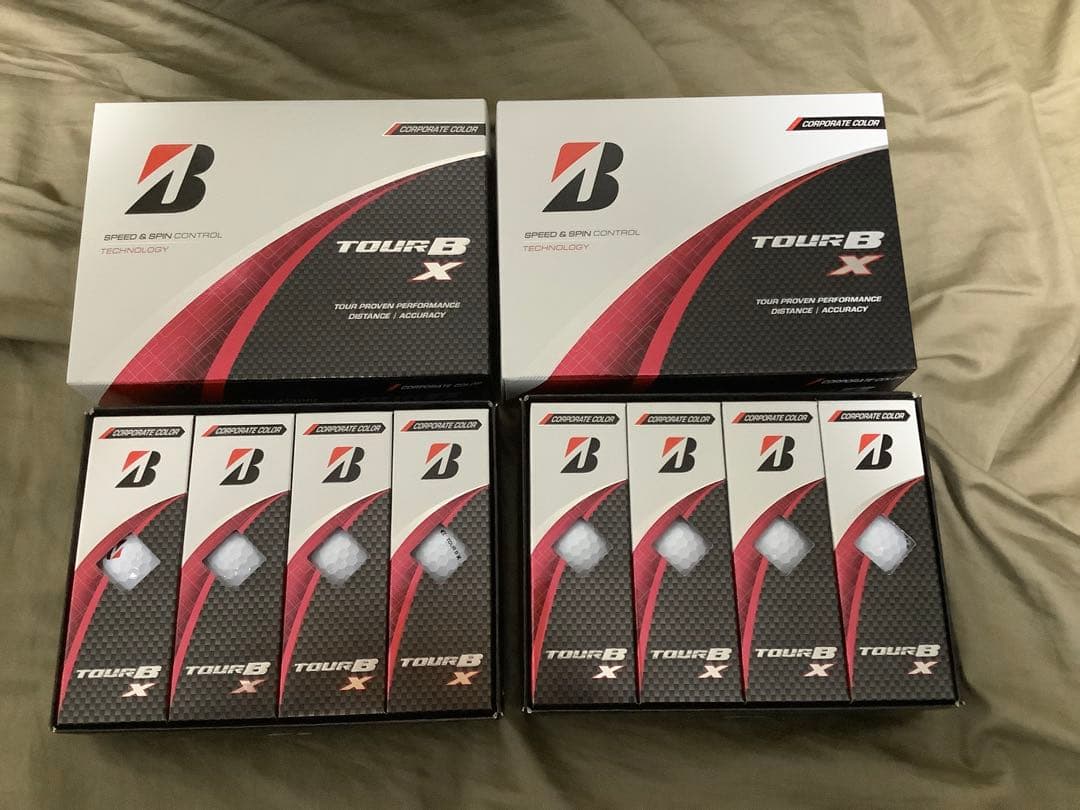 ブリヂストン TOUR B X ゴルフボール 2箱