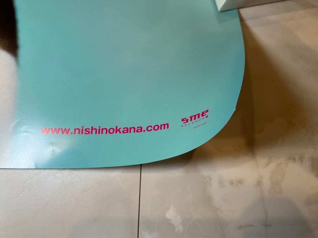 西野カナ　非売品販促用ポスター 7th Album『LOVE it』