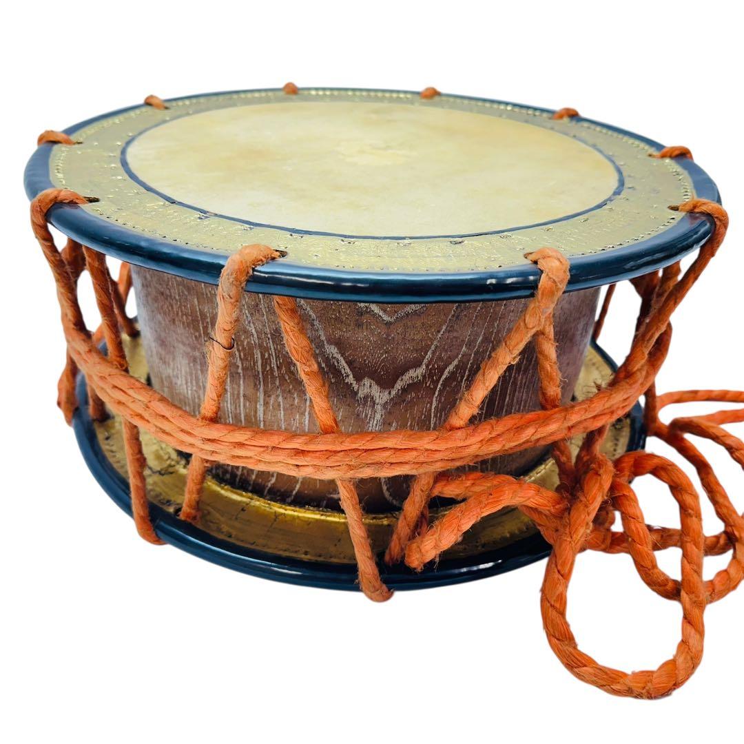 締太鼓　太鼓　レトロ　昭和レトロ　アンティーク　和太鼓