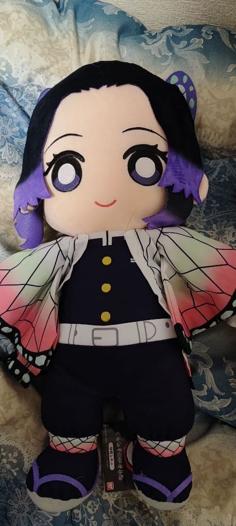 桜*！様 鬼滅の刃劇場版無限城編 くったりぬいぐるみ 胡蝶しのぶ栗花落カナヲセッ