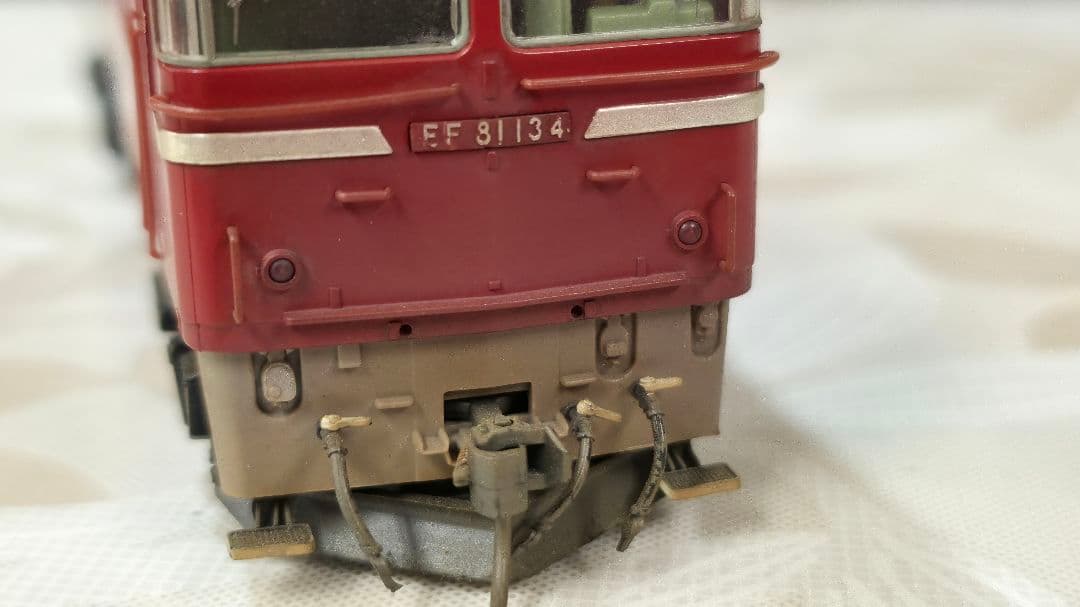 Tomix EF81改軌　13mm ゲージ