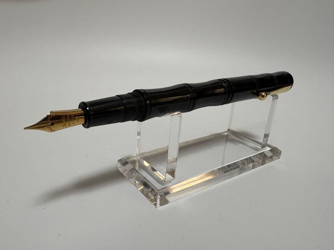 大橋堂｜万年筆｜エボナイト｜竹モデル｜M（中字）