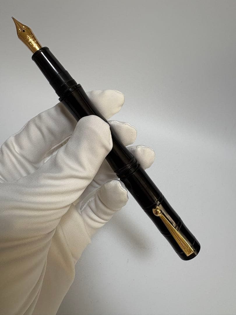 大橋堂｜万年筆｜エボナイト｜竹モデル｜M（中字）