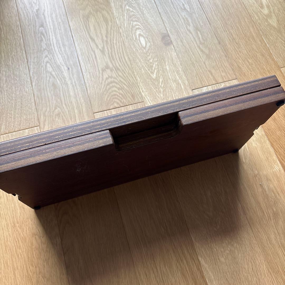 アシストスツール　木目　吉澤