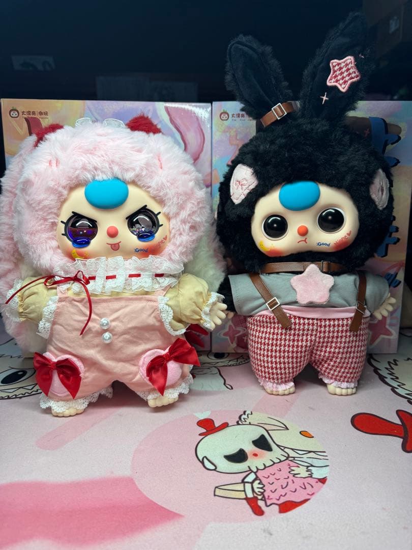 115. レア　babythree big400%体　上海限定　2体　ぬいぐるみ
