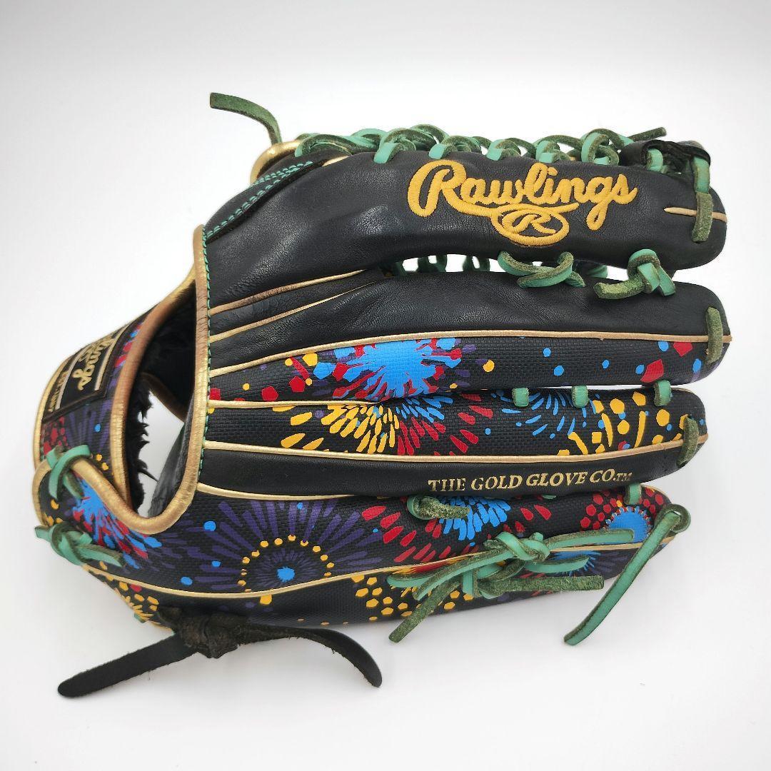 希少 ローリングス HOH GRAPHIC 軟式用 外野手 左投げ 花火モデル