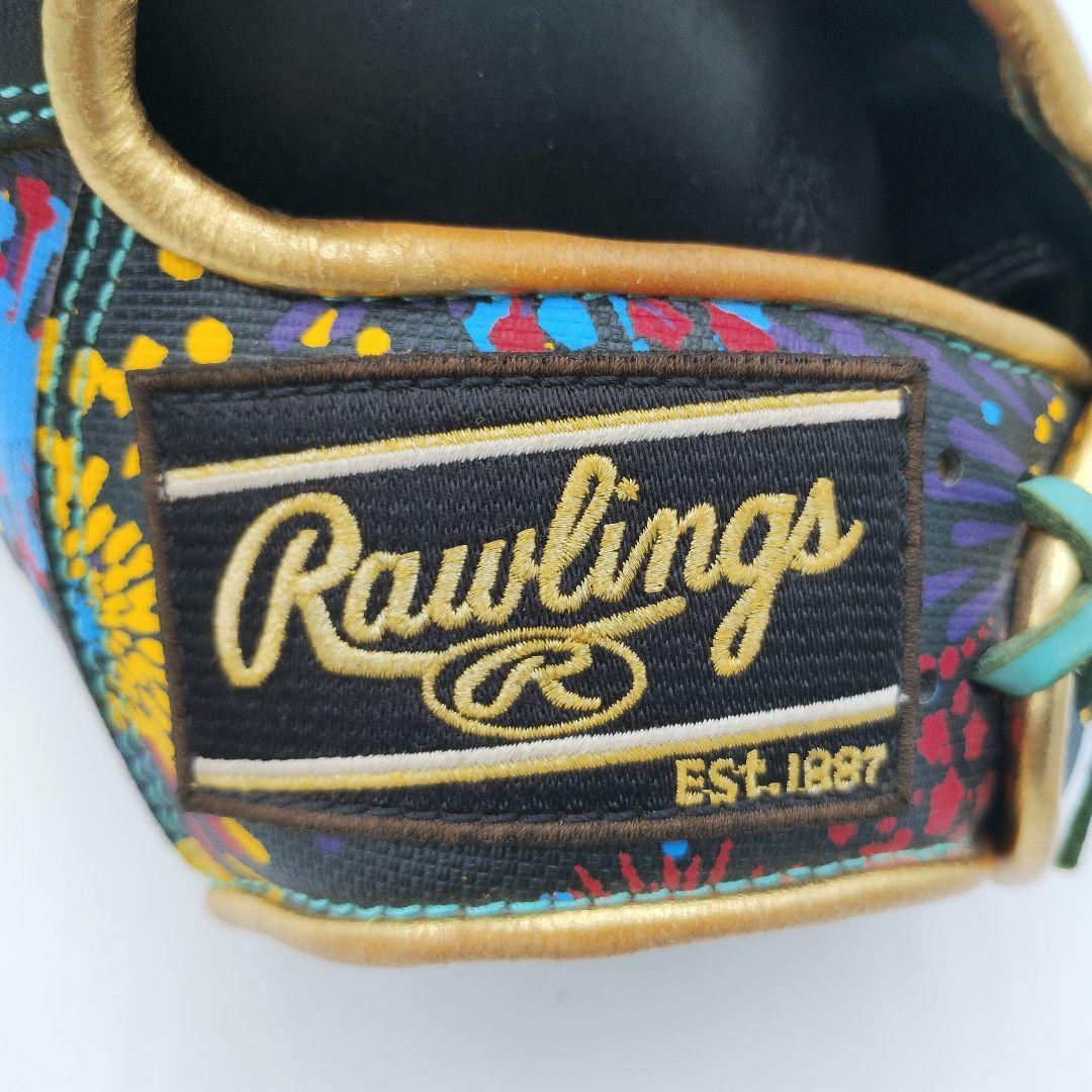 希少 ローリングス HOH GRAPHIC 軟式用 外野手 左投げ 花火モデル