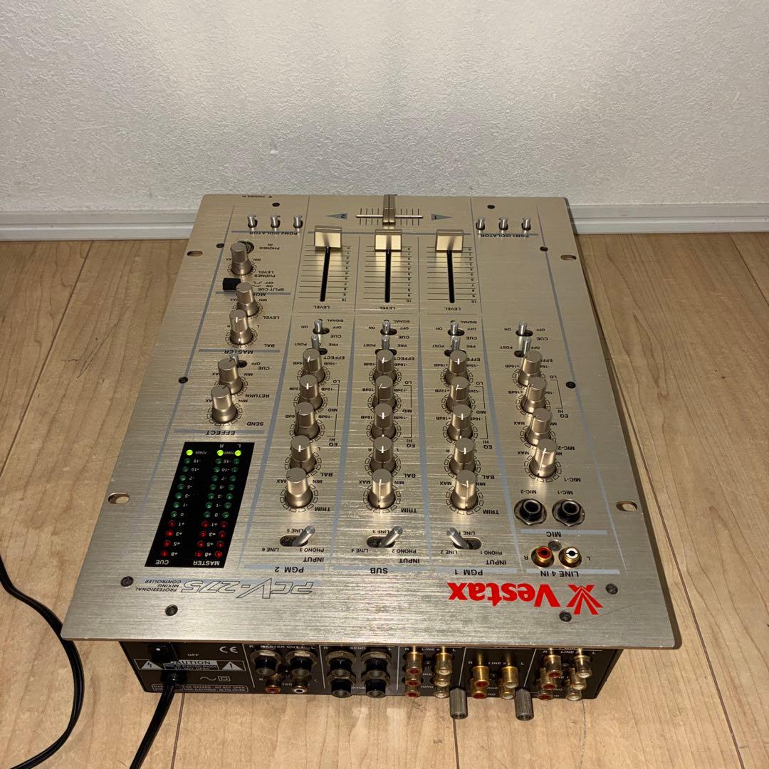 美品　完動品　メンテ済み　Vestax PCV-275 DJミキサー
