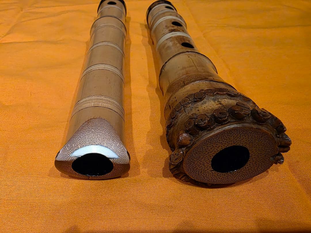 尺八 本体 一尺六寸管 E管 玉水銘 都山流