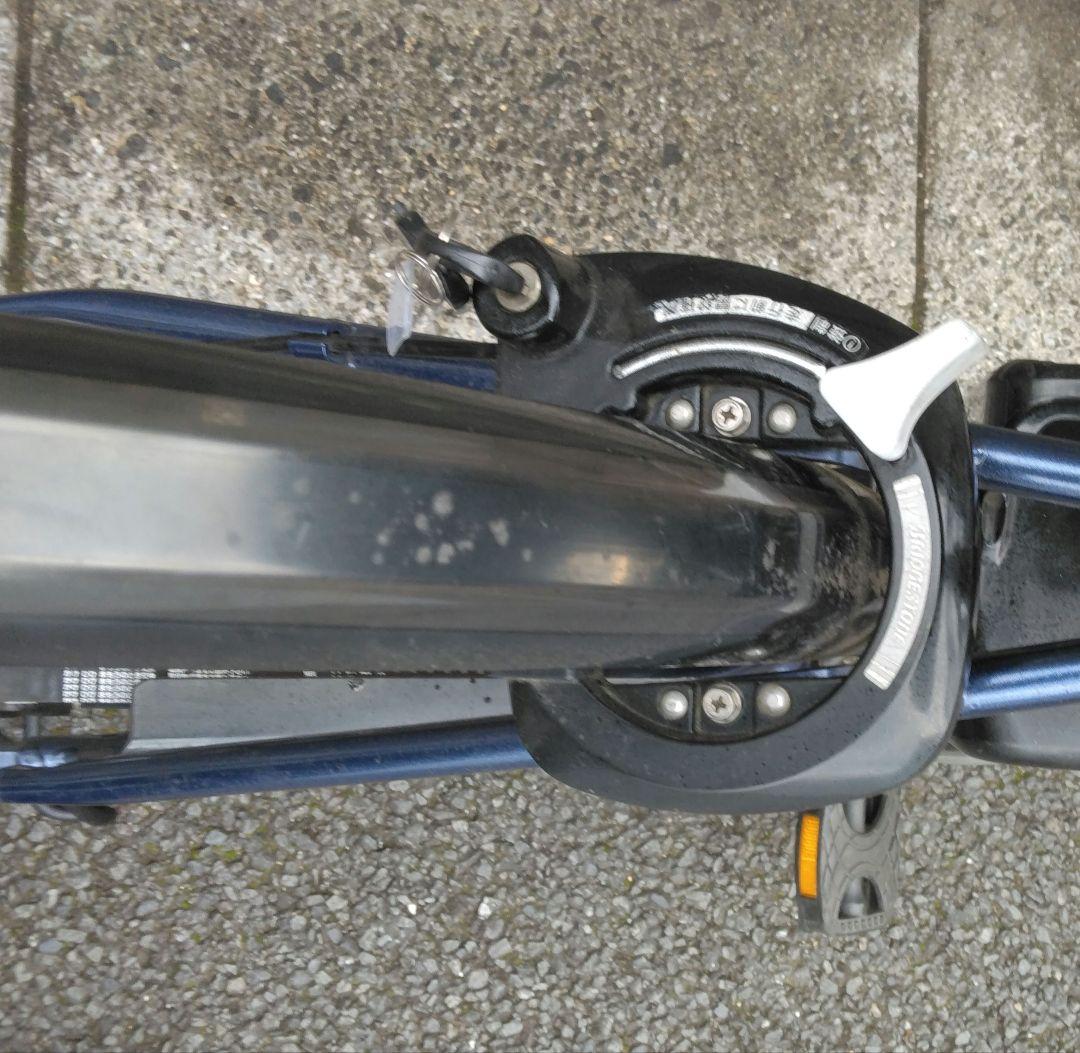 6月27日まで値下げ　BRIDGESTONE アルベルトe 27インチ　ネイビー