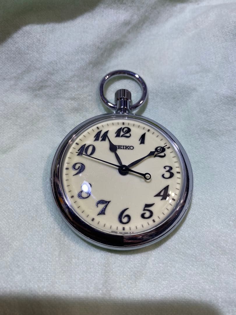 SEIKO 懐中時計 蓄光機能付き ルミブライトWEST平成28年 セイコー