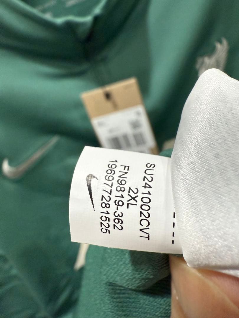 【新品】 リバプールFC ストライク ドリルトップ グリーン24/25